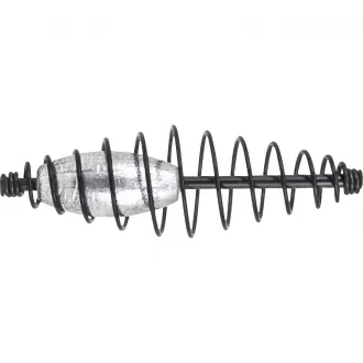 Sänger Futterspirale Schwarz 50 mm 15 g