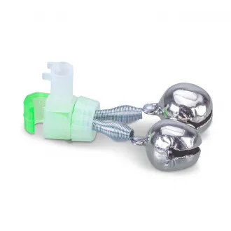 Sänger Doppel Rutenglocke Fluo mit Knicklichthalter - 2 Stück