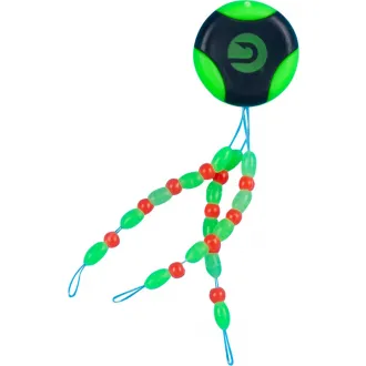 Sänger Silikonstopper Fluo mit Perle L