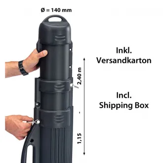 Sänger Fishing Rod Travel Barrel 115-240 cm