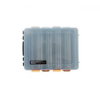 Savage Gear Lurebox 2 Sided Smoke Short 20,5 x 17 x 4,8 cm