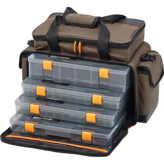 Savage Gear Specialist Lure Bag L inkl. 6 Lureboxen