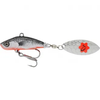 Savage Gear 3D Sticklebait Tailspin Sinking 6,5 cm 9 g Black Red