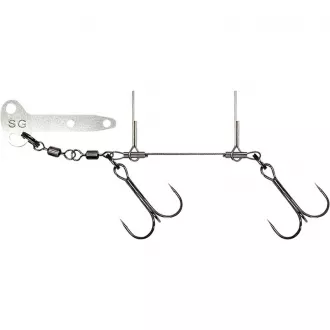 Savage Gear Pro Peg Blade Rig Large #2X2 10cm 23kg 0,78mm