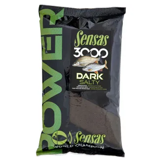 Sensas 3000 Power Dark Salty 1 kg 