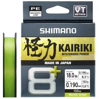 Shimano Kairiki 8+ Mantis Green 150 m 0,19 mm 12,8 kg