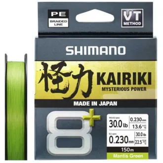 Shimano Kairiki 8+ Mantis Green 150 m 0,23 mm 22,5 kg