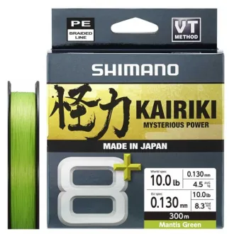 Shimano Kairiki 8+ Mantis Green 300 m 0,13 mm 8,3 kg