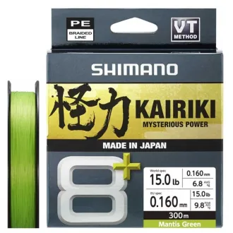 Shimano Kairiki 8+ Mantis Green 300 m 0,16 mm 9,8 kg