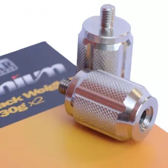 Solar Titanium Drop Back Weights 2x 30 g