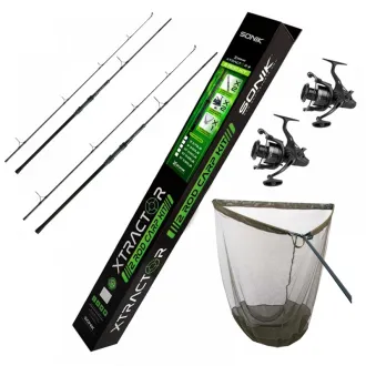 Sonik Xtractor+ 2 Rod Carp Kit 10 ft 3,25 lb