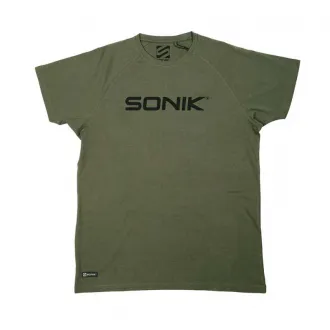 Sonik Raglan Tee Green
