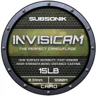 Sonik Subsonik Invisicam 1200 m 15lb 0,31 mm