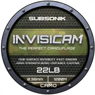 Sonik Subsonik Invisicam 1200 m 22 lb 0,38 mm