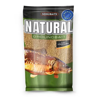 Sonubaits Natural Groundbait 1 kg Carp Strawberry