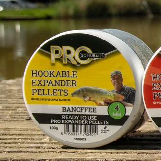 Sonubaits Hookable Expander Pellets 100 g Banoffee 4 mm