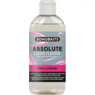 Sonubaits Absolute Liquid Flavour 200 ml Krill & Squid