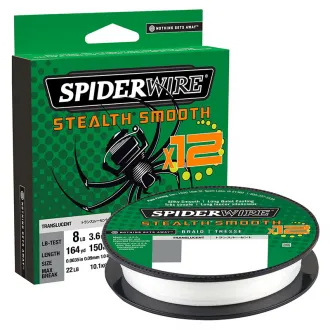 SpiderWire Stealth Smooth 12 Translucent 150 m - 0,19 mm - 18,0 kg