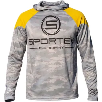Sportex UV Shirt Gelb/Grau Camou