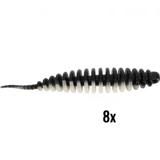 Spro Trout Master Master Worm 65 mm Black And White