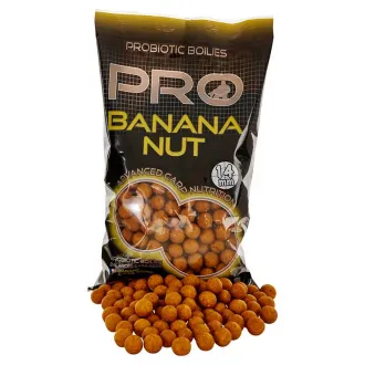 Starbaits Pro Banana Nut Boilies 14 mm 800 g