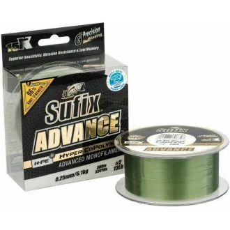 Sufix Advance Hyper CoPolymer Mono 600 m Green 0,30 mm