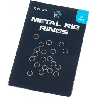 Nash Metal Rig Rings - 3,0 mm