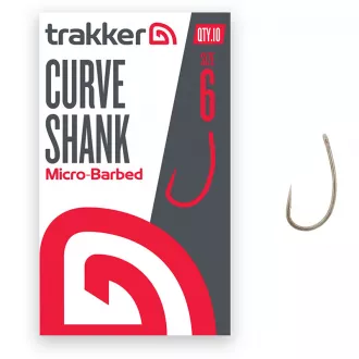 Trakker Curve Shank Hooks Micro Barbed Size 6