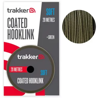Trakker Soft Coated Hooklink 20 m 45 lb 20,4 kg