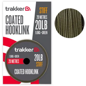 Trakker Stiff Coated Hooklink 20 lb 9,8 kg 20 m