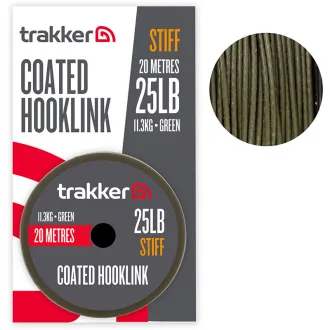 Trakker Stiff Coated Hooklink 25 lb 11,3 kg 20 m