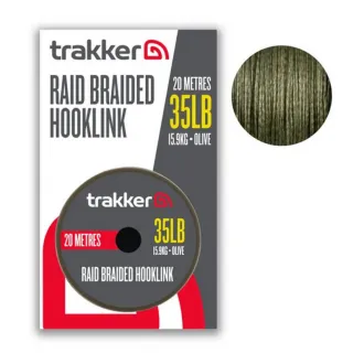 Trakker Raid Braided Hooklink 20 m 35 lb 15,9 kg