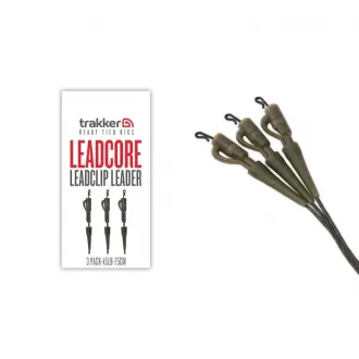 Trakker Leadcore Leadclip Leader 3 Pack 75 cm