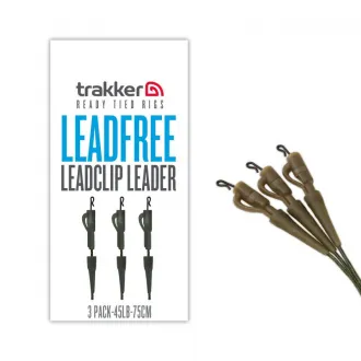 Trakker Leadfree Leadclip Leader 3 Pack 75 cm