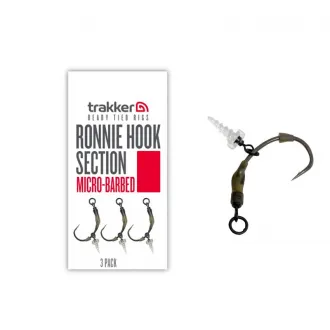 Trakker Ronnie Hook Section 3 Pack Micro Barbed - Size: 4