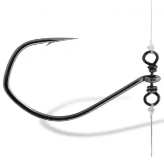 VMC 7119SH Single Hook 4 Stück - Gr. 1/0