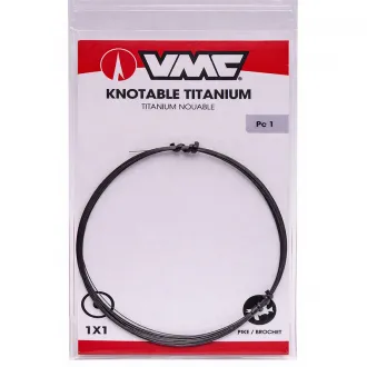 VMC Knotable Titanium Coil 1x1 4,5 m 0,25 mm 3 kg