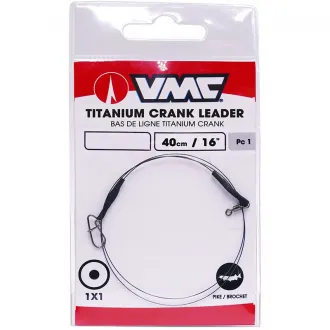VMC Titanium Crank Leader 1x1 40 cm 3 kg