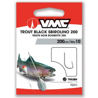 VMC Trout Black Sbirolino 200 cm 7052 #6