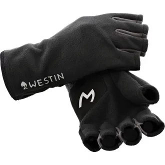 Westin Half Fleece Gloves Carbon Black XL