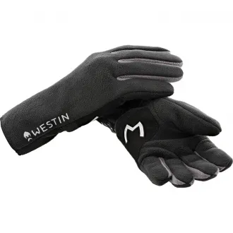 Westin Full Fleece Gloves Carbon Black L