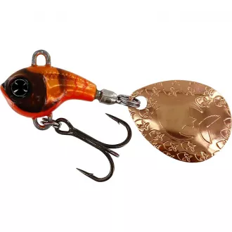 Westin DropBite Tungsten Spin Tail Jig 1,6 cm 7 g Fire Craw
