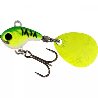Westin DropBite Tungsten Spin Tail Jig 2 cm 13 g Chartreuse Ice