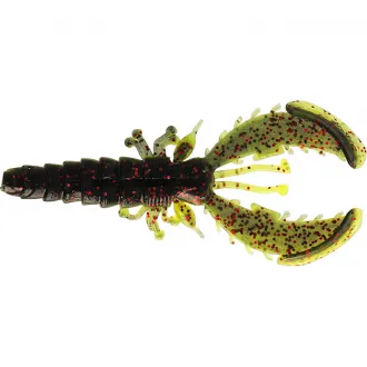 Westin Crecraw Slim Creaturebait 5,5 cm 1,5 g Black/Chartreuse 6 Stück