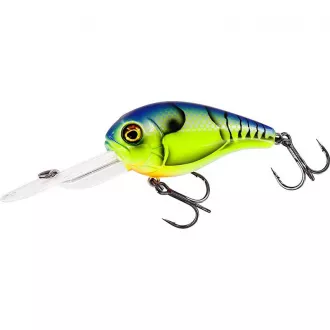 Westin MegaBite DR Crankbait 6 cm 19 g Floating Chartreuse Blue Craw