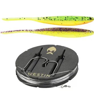 Westin Dropshot Rig Kit Shadteez Pintail 10 g Dark Water Mix