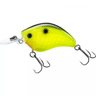 Yo-Zuri 3DR-X FLT Crank 55F Black Back Chartreuse