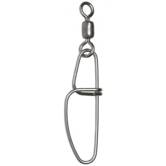 Zeck Fishing Stainless Steel Swivel + Snap