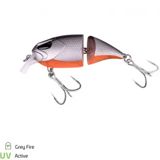 Zeck Fishing Cat Pointer 8 cm S 1 m Grey Fire