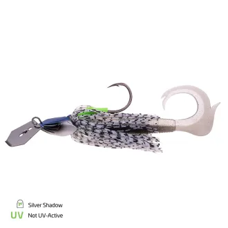 Zeck Fishing Bladed Cat Jig 50 g S-Blade Silver Shadow